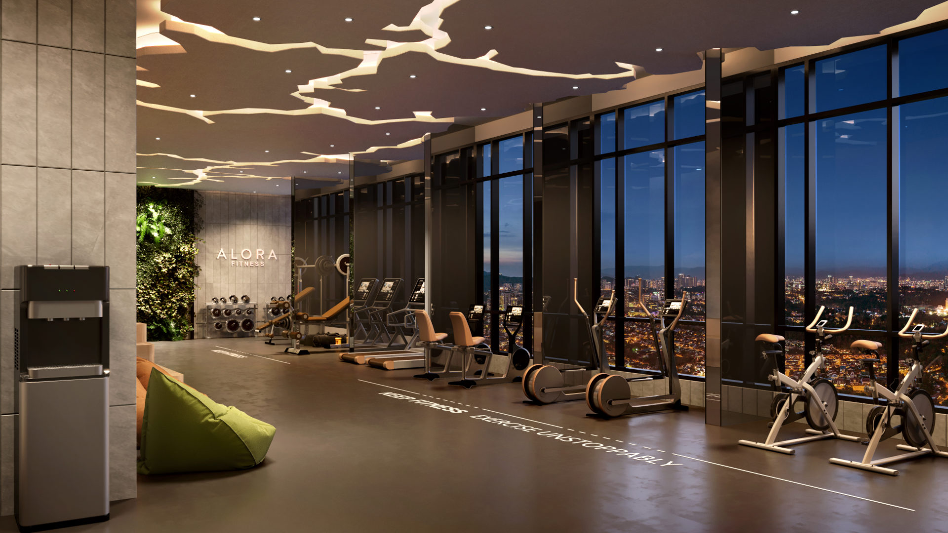 Alora Residences rooftop crown